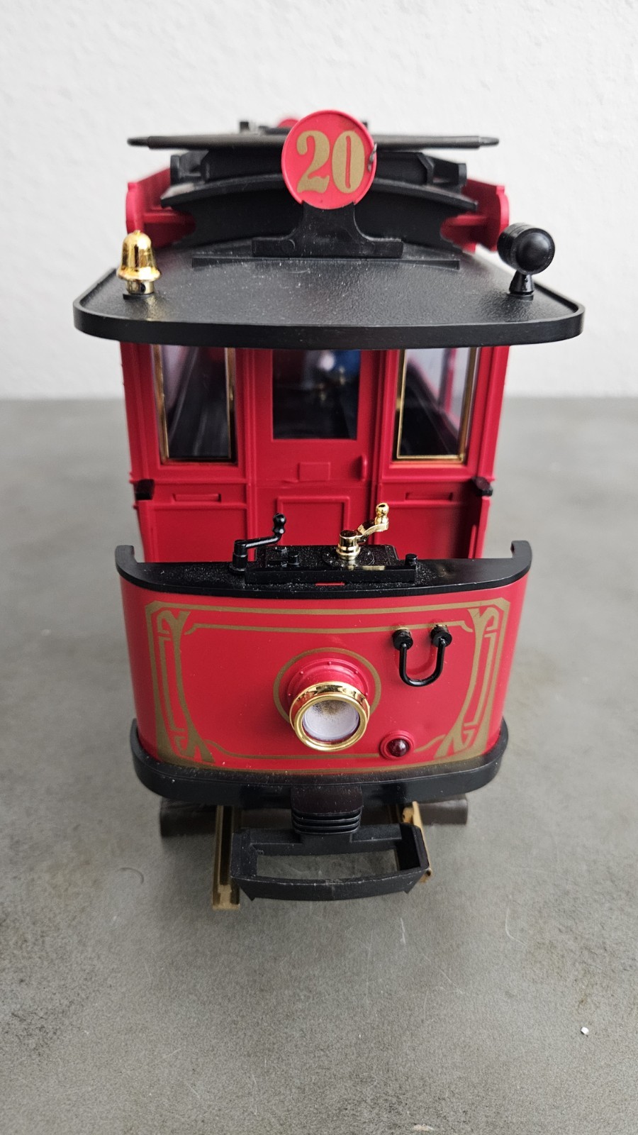 LGB LEHMANN 2030 Anniversary 1968-1988 Trolley Set W/ Box & Papers EX. Condition