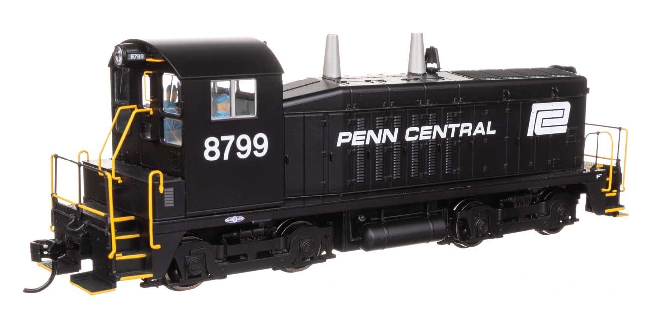Walthers HO Scale ~ EMD NW2 Phase V ~ Penn Central #8799 ~ DC Version ~910-10631