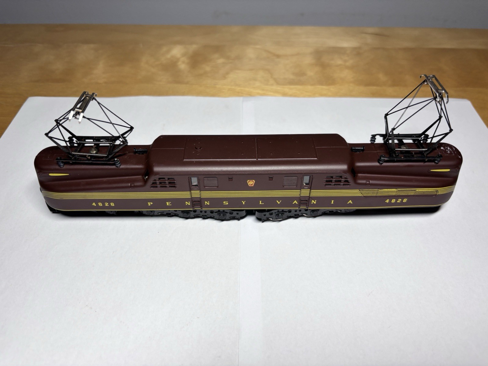 Mehano HO Scale Pennsylvania GG1 Electric Locomotive 4828 PRR Yugoslavia Vintage
