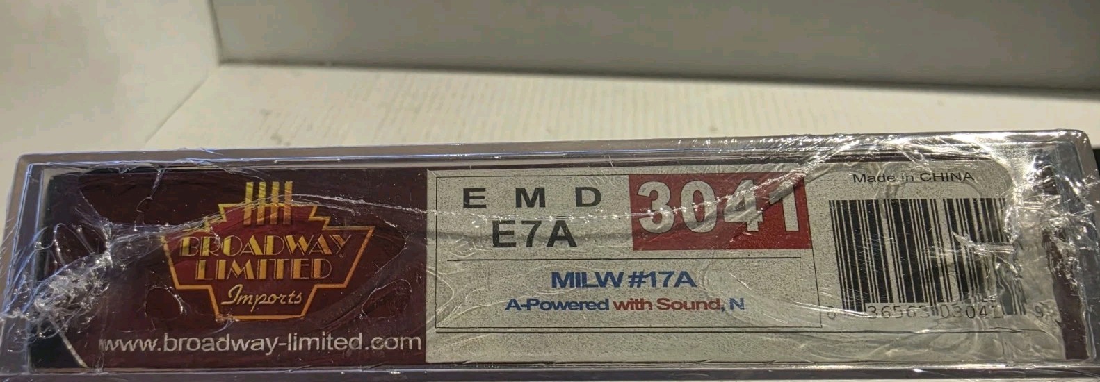 Broadway Limited N Scale EMD E7A Diesel Engine Milwaukee #17A Paragon 2