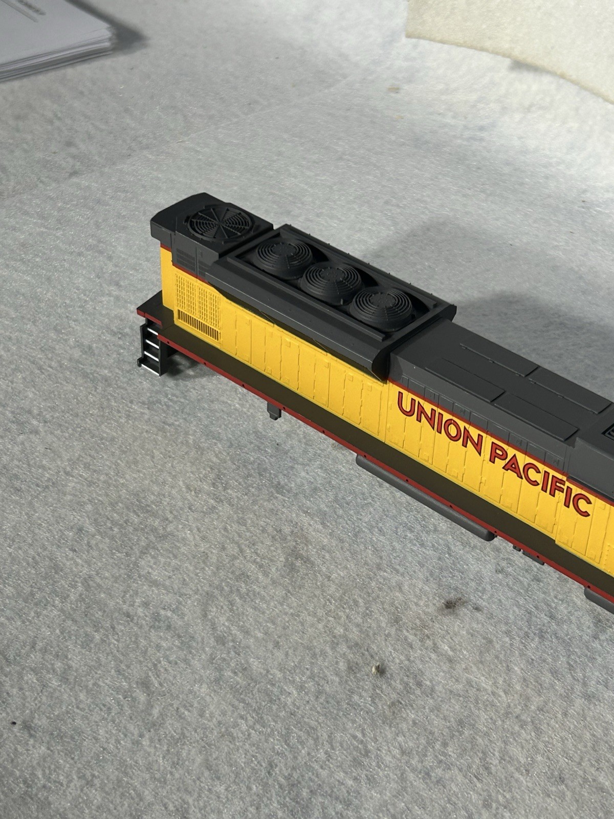 Beautiful Rail Power Products Union Pacific RR SD-90MAC Diesel Engine Shell HO