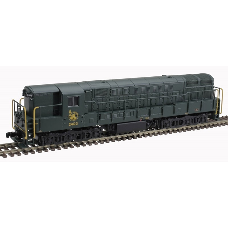 N Atlas FM Train Master Locos, CNJ Silver Series