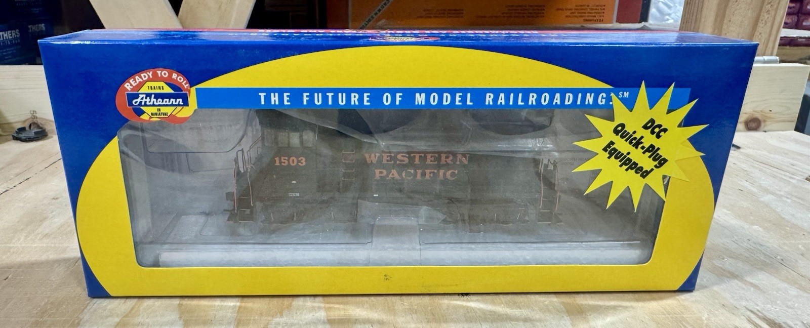 Athearn HO 95854 Western Pacific SW1500 #1503 New! DCC Ready