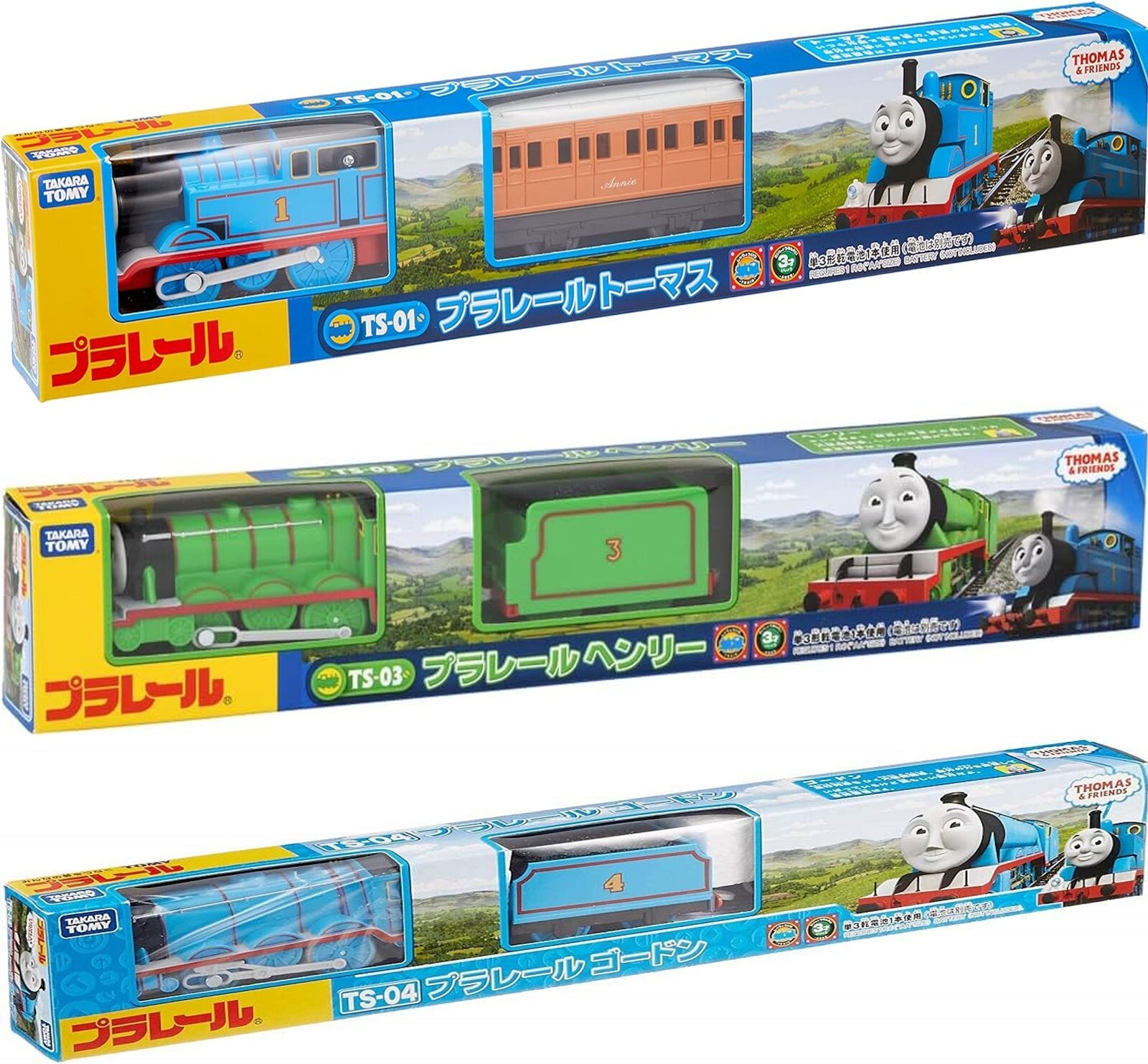 Takara Tomy Trackmaster Thomas & Friends Japan (Select your favorite engine)