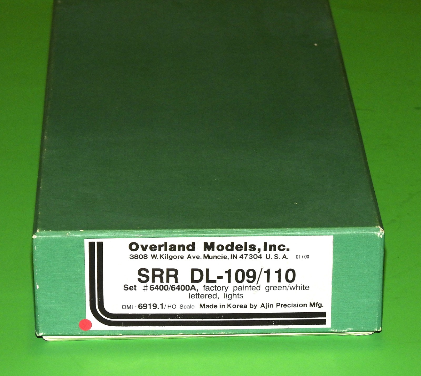 HO Brass SOUTHERN DL-109/110 Diesel Locomotives #6400/6400A Overland Models DCC