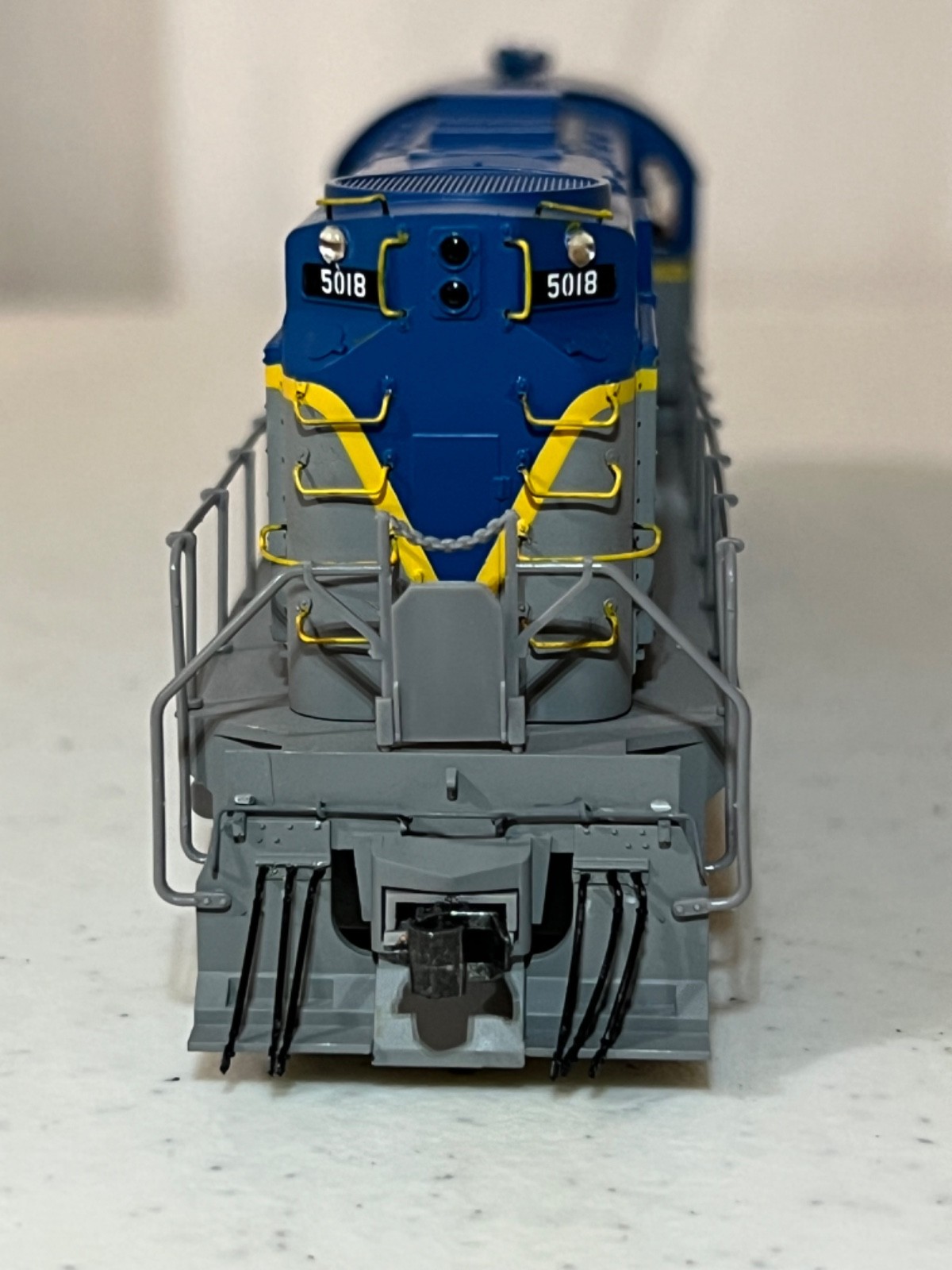 HO Atlas Trainman D&H Delaware and Hudson Alco RS-36 with custom details-sound