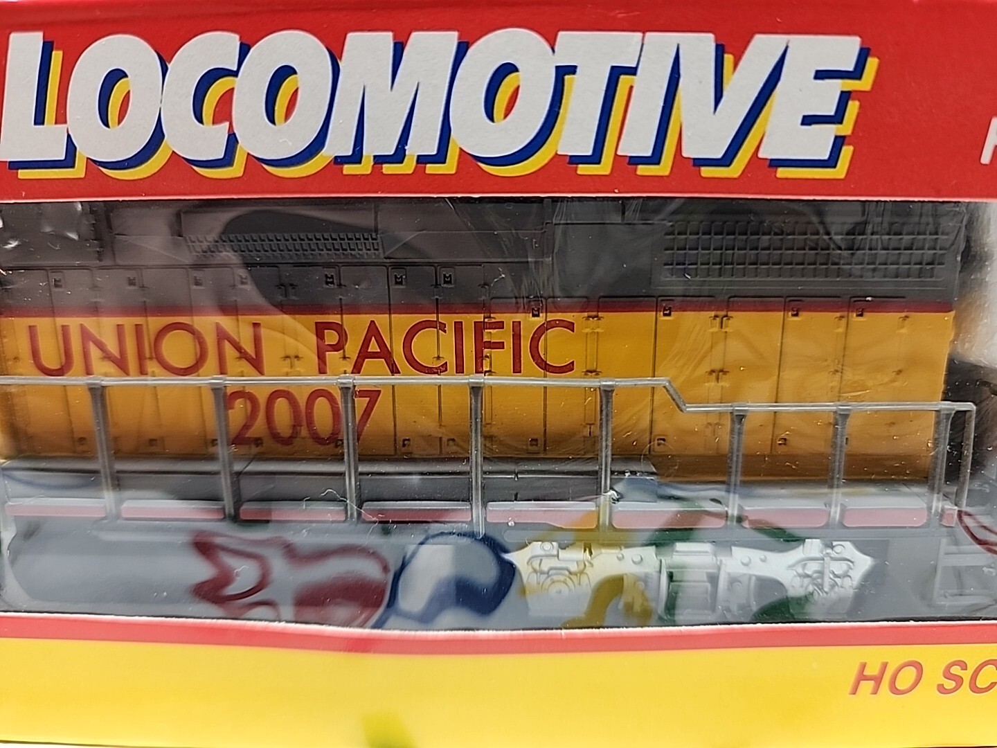 HO Scale GP38 Union Pacific Powered Diesel Loco #2007-Estate Sale-In Box WORKING