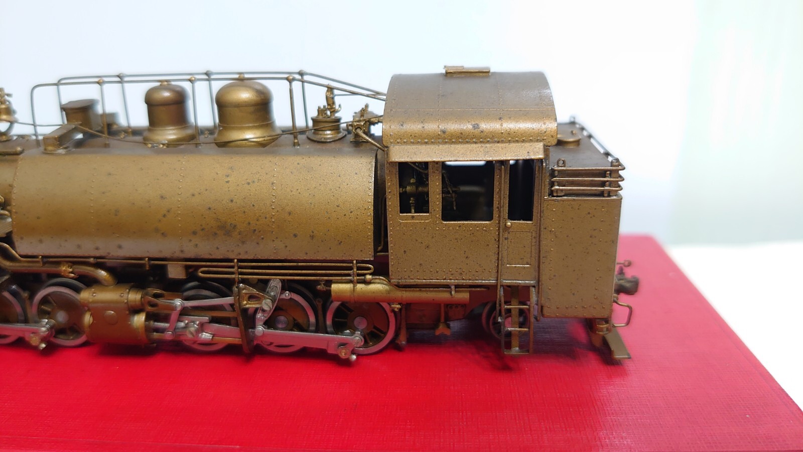 NJCB Brass Hammond Lumber Co. 2-6-6-2T Steam Locomotive – HO scale