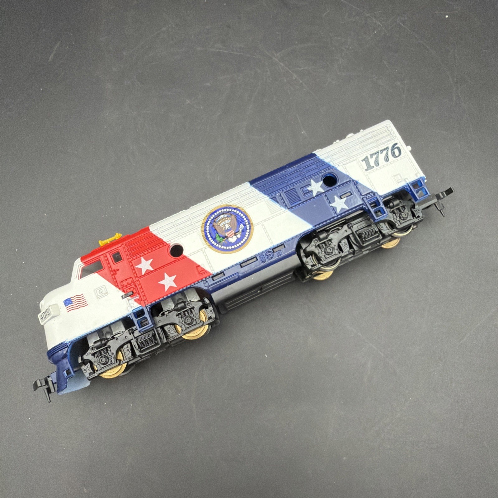 Tyco HO Spirit of 1776 America Diesel Locomotive Model Train Untested Austria