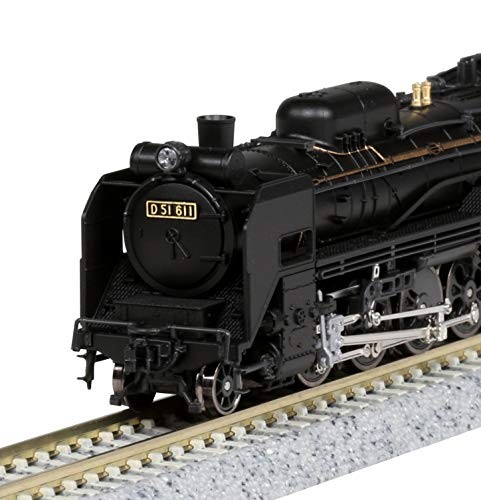 KATO N gauge D51 standard type steam locomotive 2016-9