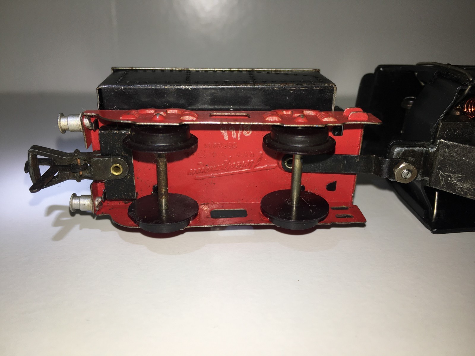 Fleischmann 1305 0-4-0 Steam Locomotive 1954 West Germany HO Scale Not Working