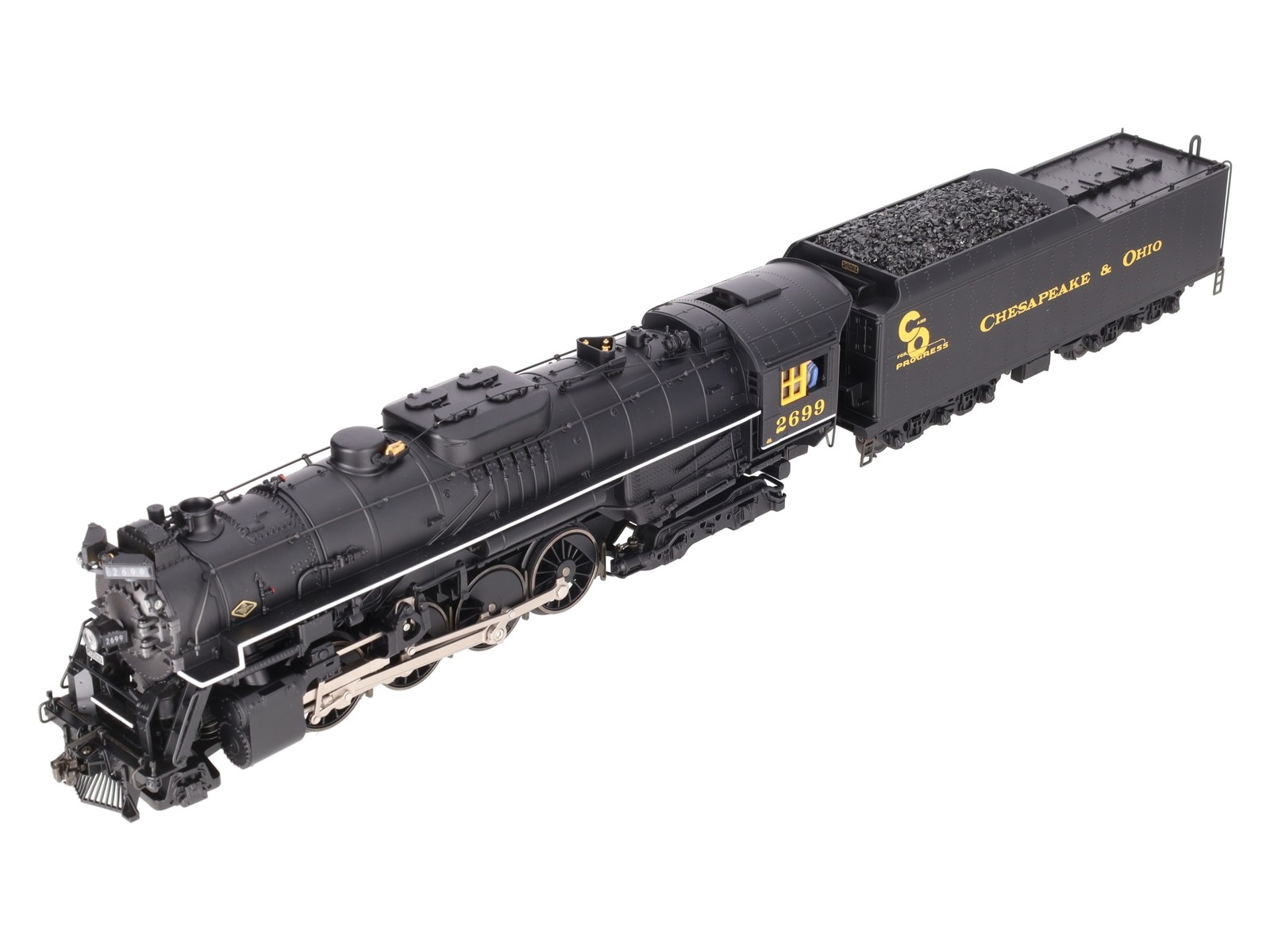 Lionel 6-38076 O Gauge Chesapeake & Ohio 2-8-4 Berkshire Steam Locomotive #2699