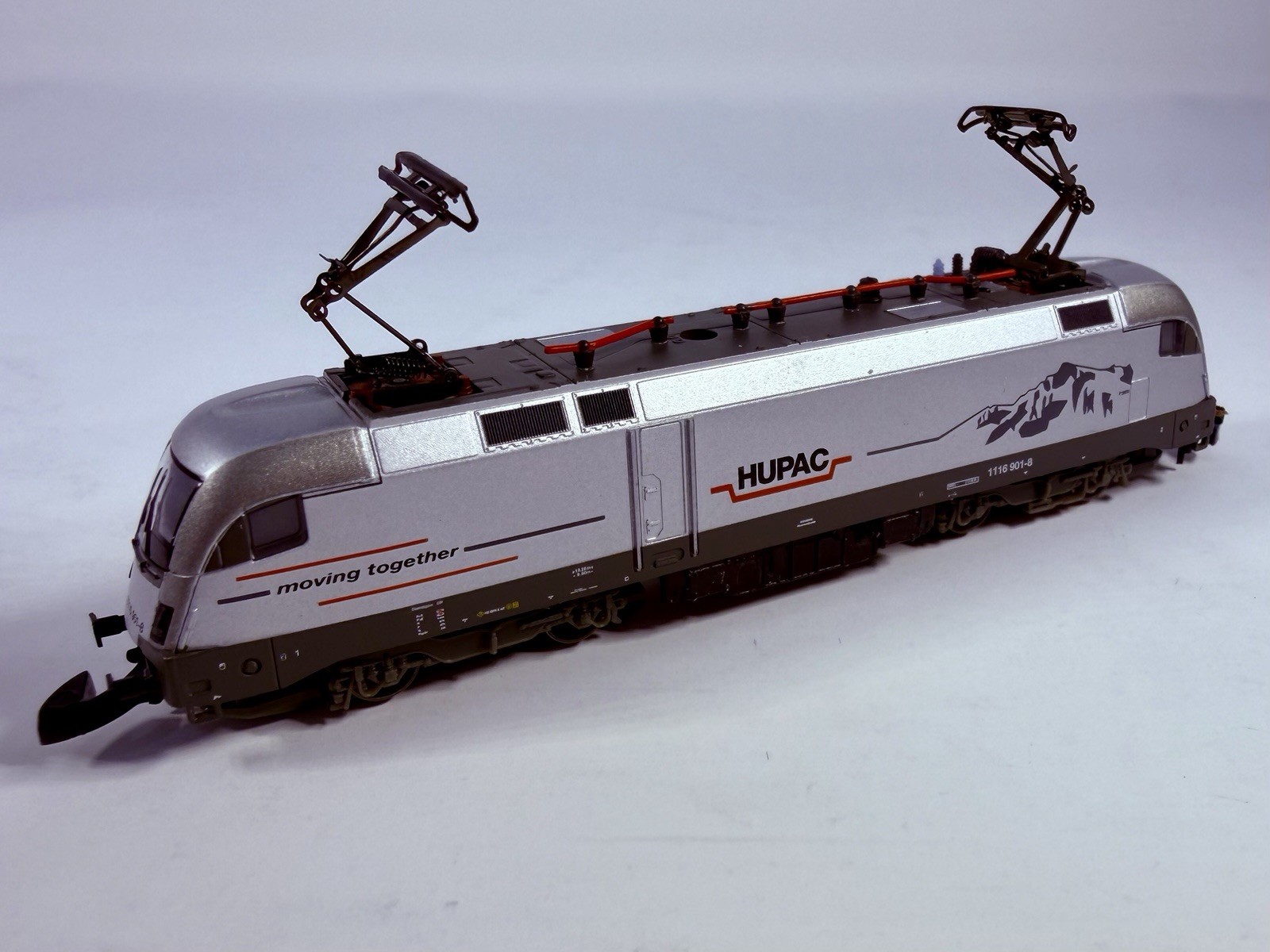 Marklin Mini-Club Z-Scale 81431 SBB HUPAC “Alpine Transit” Train Set