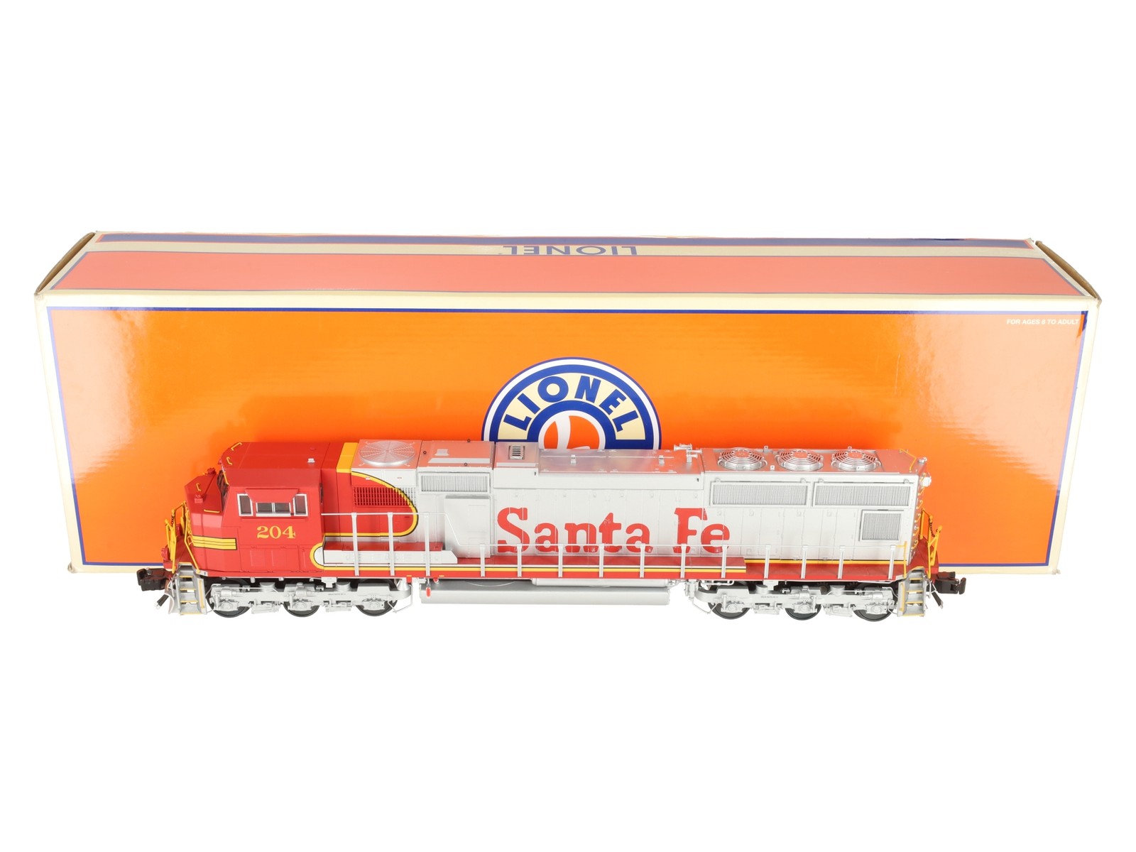 Lionel 6-11561 O Santa Fe SD75 Diesel Locomotive # 204 EX/Box