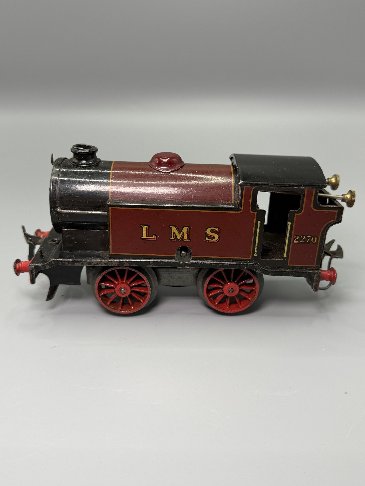 Vintage Hornby Series O Gauge LMS No. 2270 M3 Tank Locomotive Clockwork Train