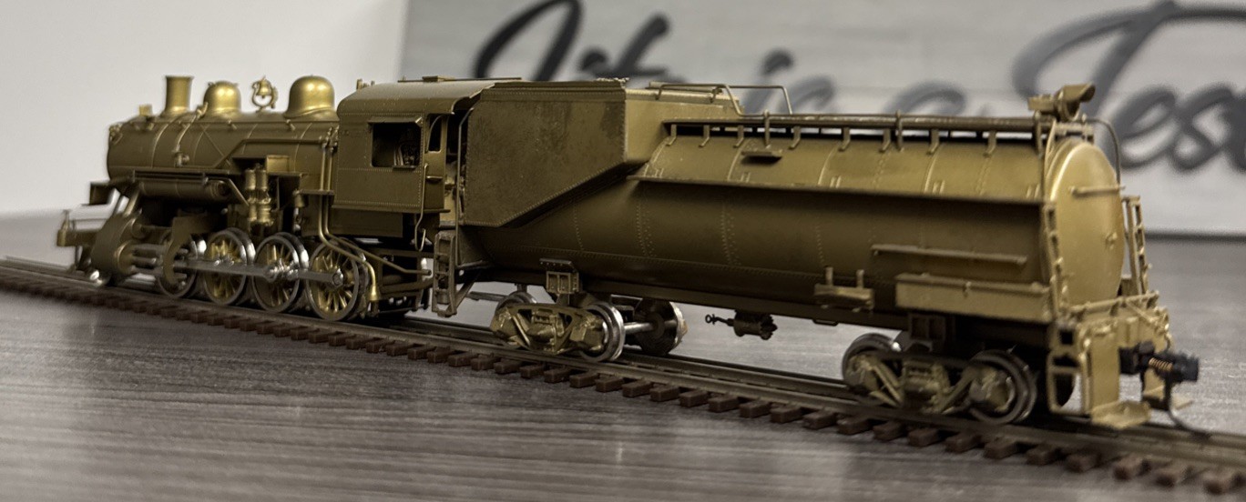 Sunset Models HO Brass #HO33 Consolidation Southern Pacific 2-8-0 C-9 – LNIB!