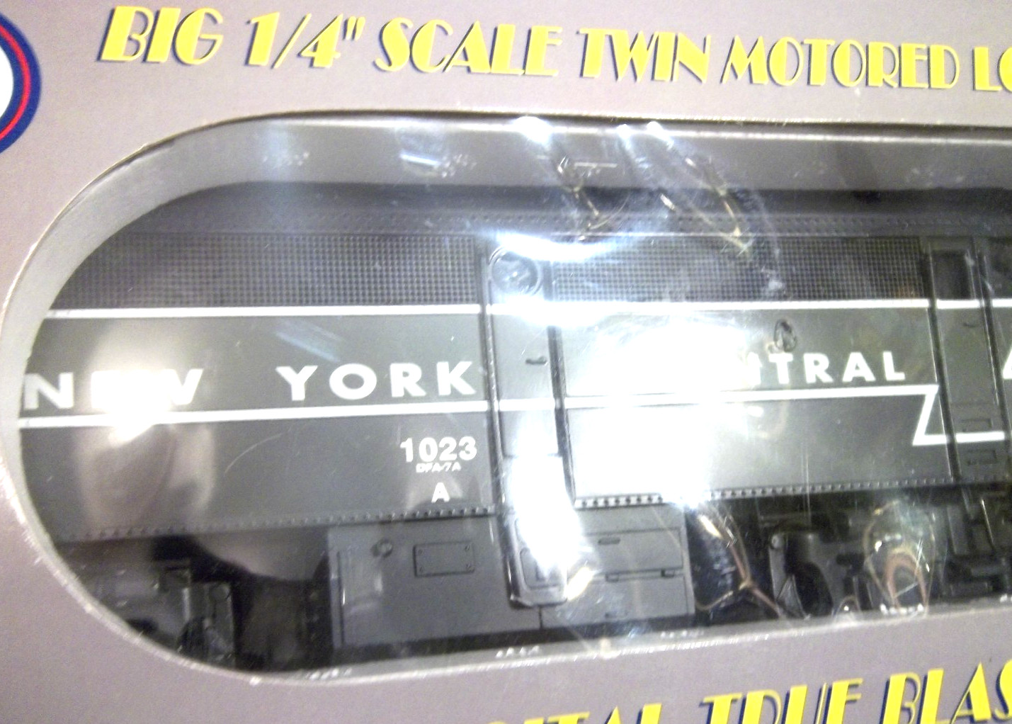 WILLIAMS ” NEW YORK CENTRAL” FA 1 A / A WITH DUAL MOTORS AND HORN