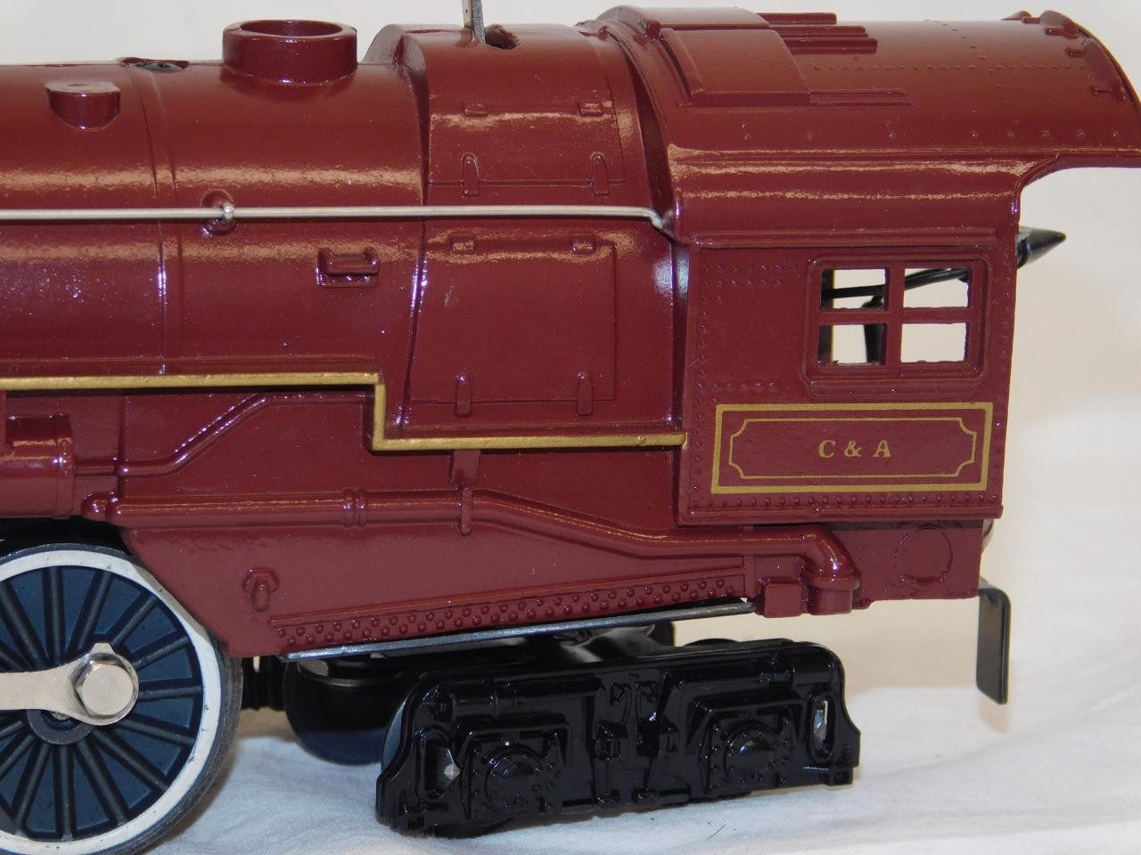 Lionel 6-8101 Chicago & Alton Steam Passenger Set 4-8-4 Steam Engine + 6 HW cars
