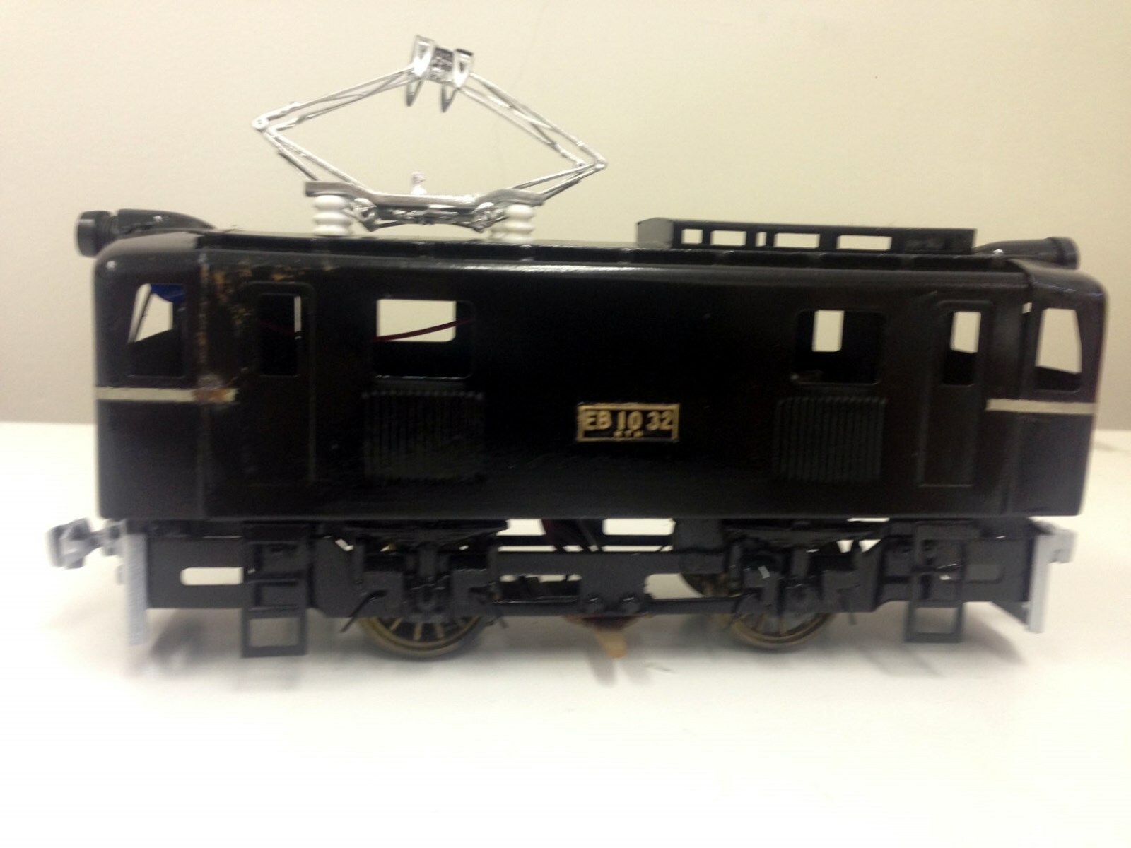 Katsumi EB10 electric locomotive (BK) – Tin rare model made in Japan