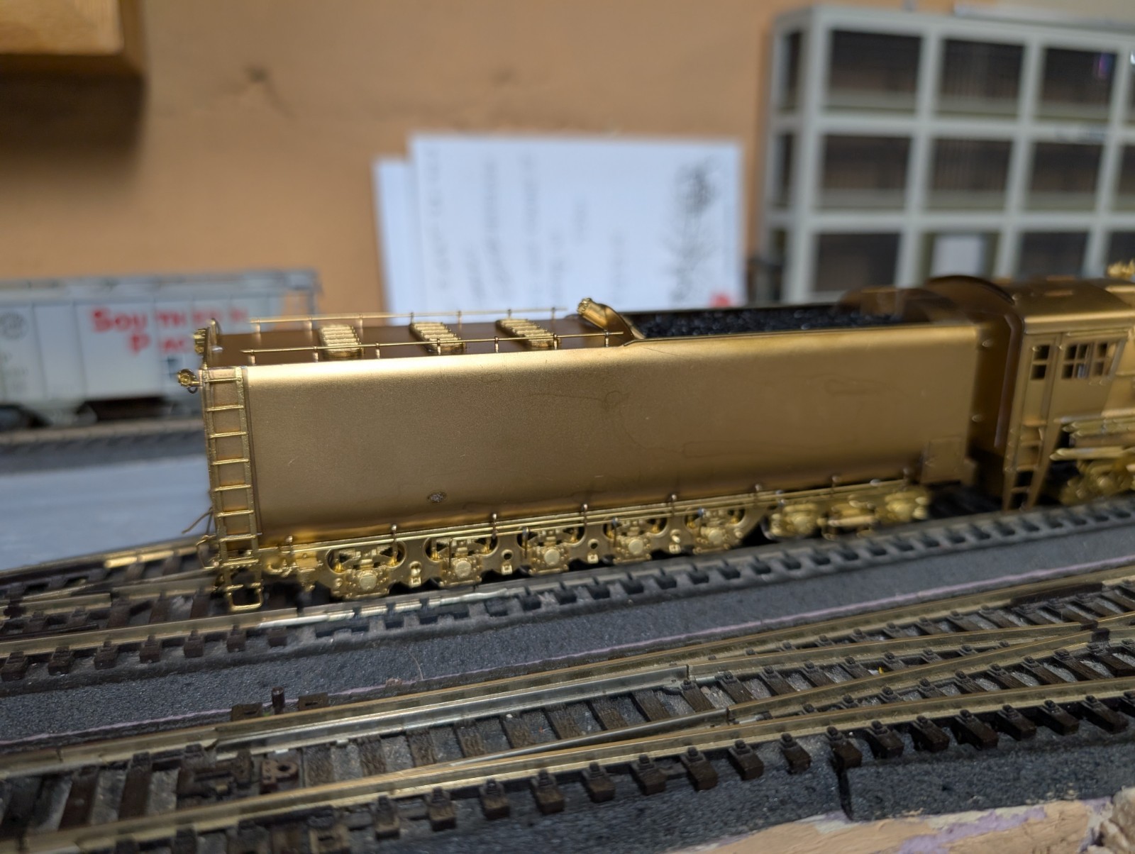 BO PFM Fujiyama Kogyo Brass NP Northern Pacific Class A5 4-8-4 – Unpainted