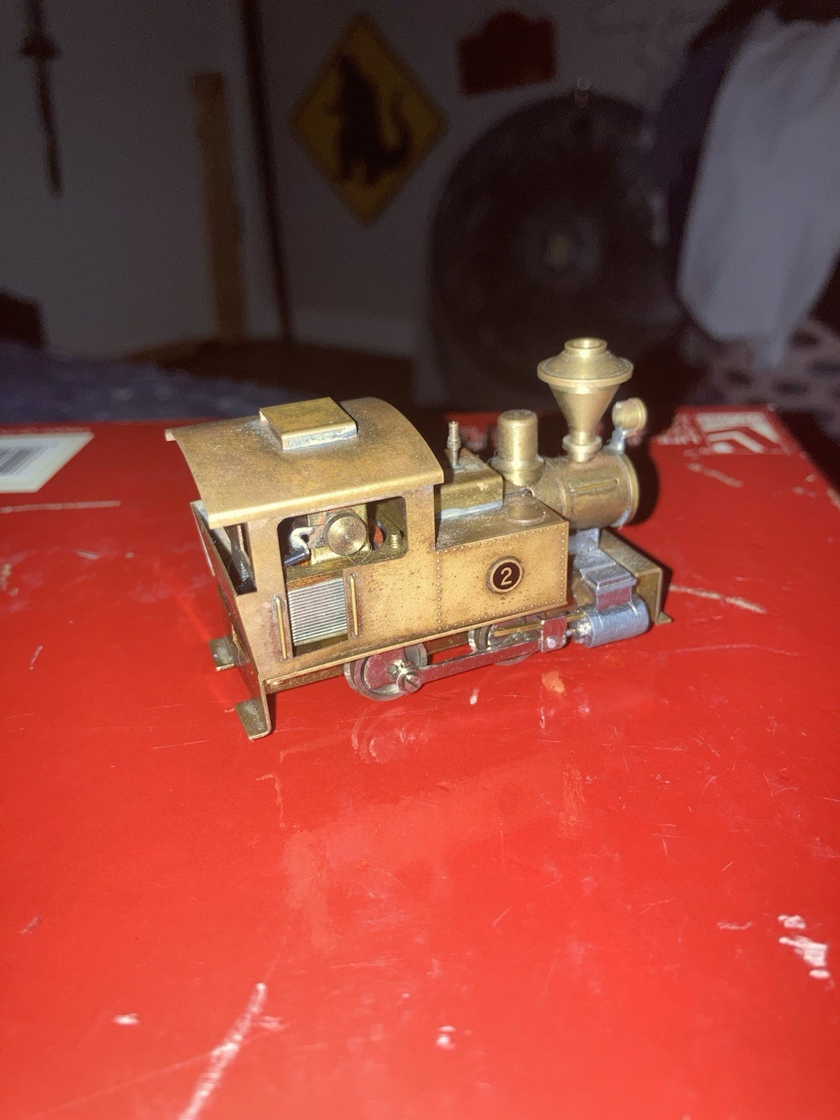 HO Gauge Brass Ken kidder 0-4-0 Steam Tank Locomotive #2