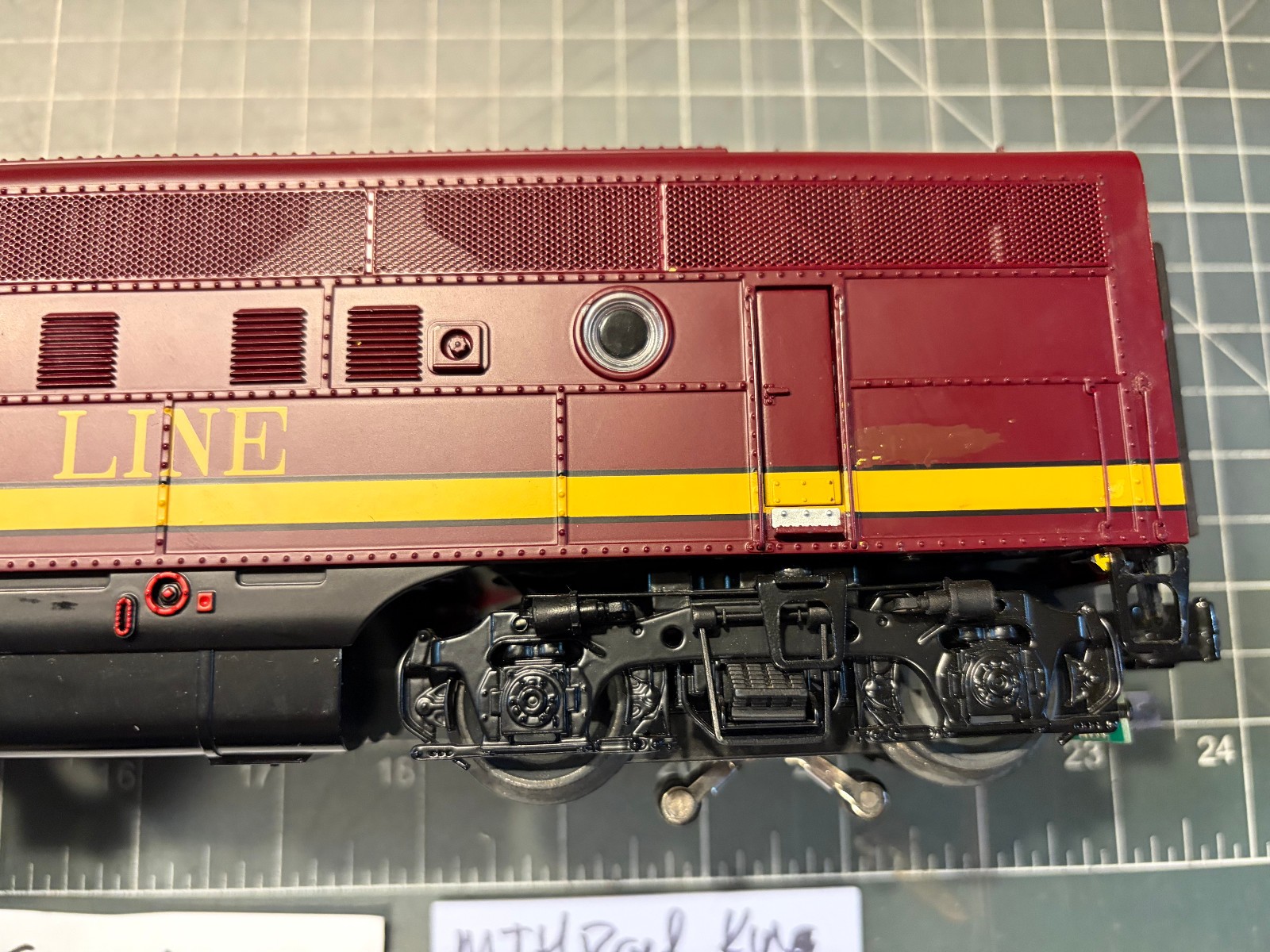 MTH O Train SOO F3 DIESEL 201A MASTER POWER LOCOMOTIVE from ABA 20-20404-1 Set C