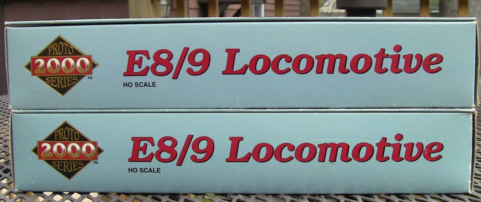 One pair ( 2 ) Proto 2000 Series E8/9 HO Undecorated Locomotives New in Box