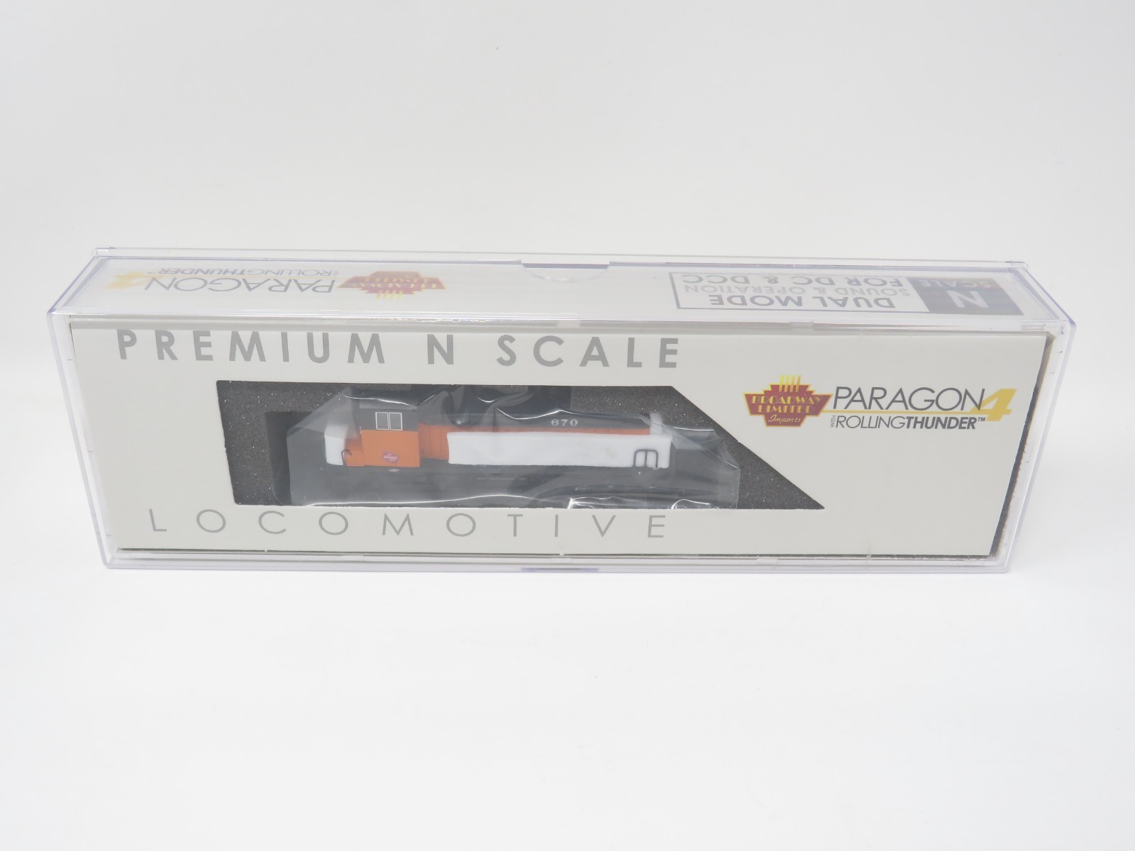 Broadway Limited N 9327 Milwaukee Road EMD NW2 Switcher Locomotive Stealth DC