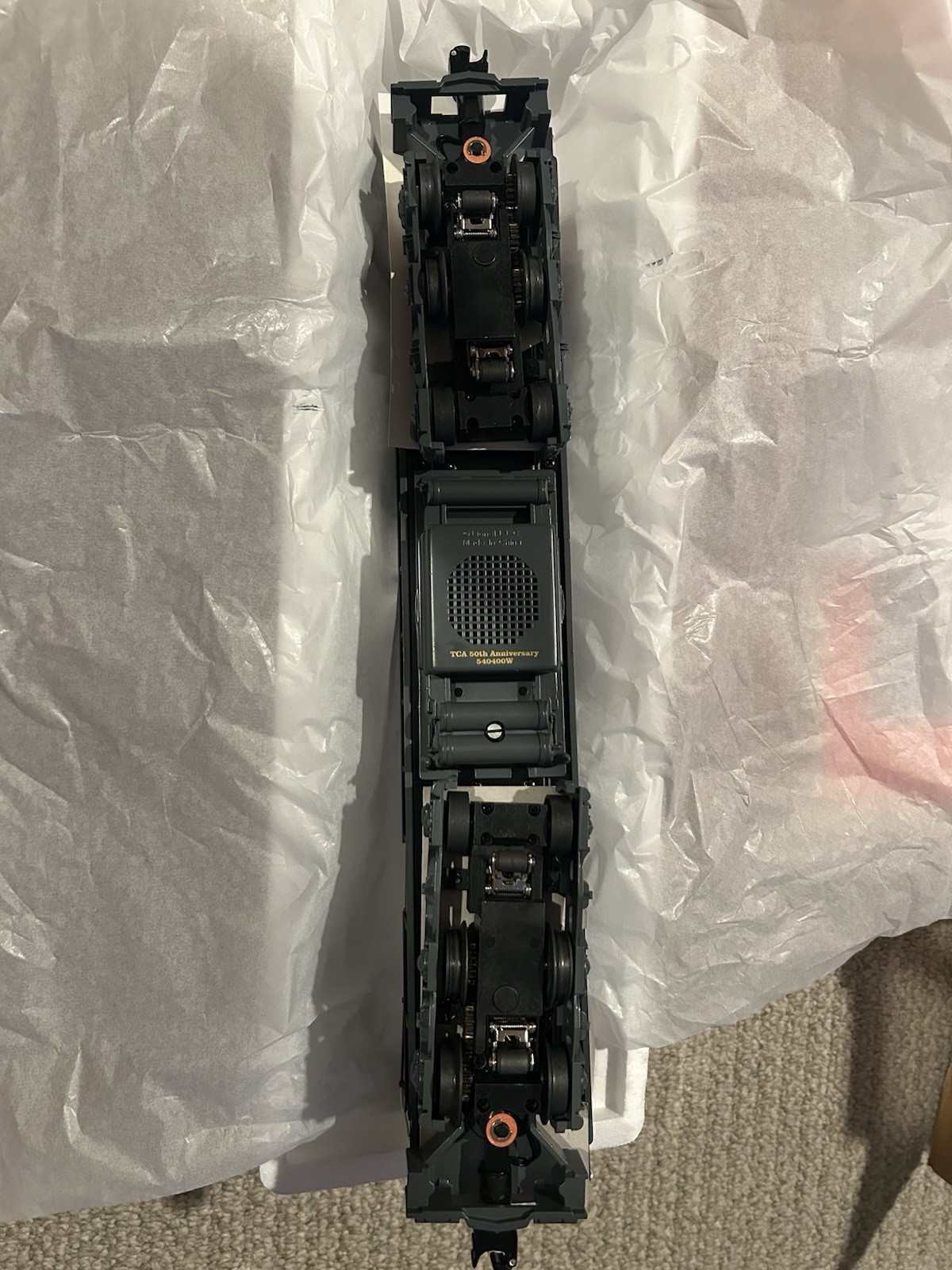 Lionel 52321/52326 O Gauge TCA SP FM Trainmaster Set Engine TMCC & Caboose