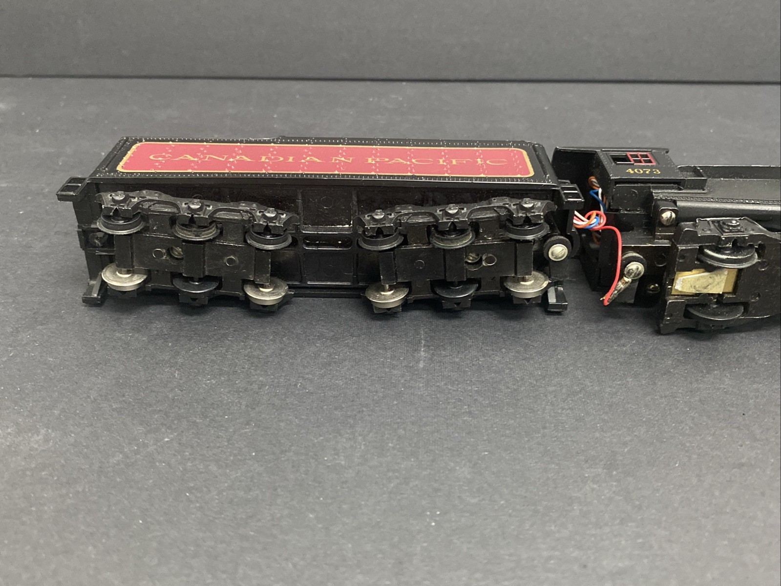 Mantua HO Canadian Pacific 4-6-2 #34073 Power Drive MRC DCC Sound Excellent REF