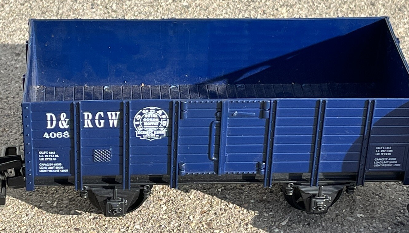 EZTEC Scientific Toy G Gauge D&RGW 4068 Train Engine Remote Control Lot Santa Fe