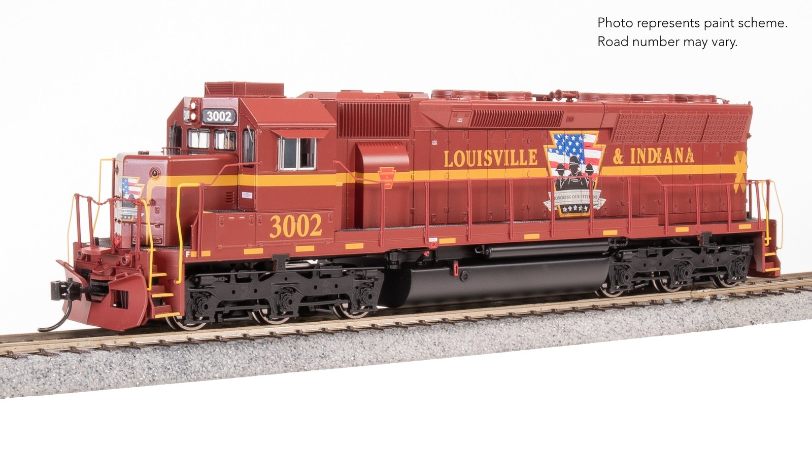 Broadway Limited 9810 HO Scale EMD SD45 L&I 3002 VET Sound