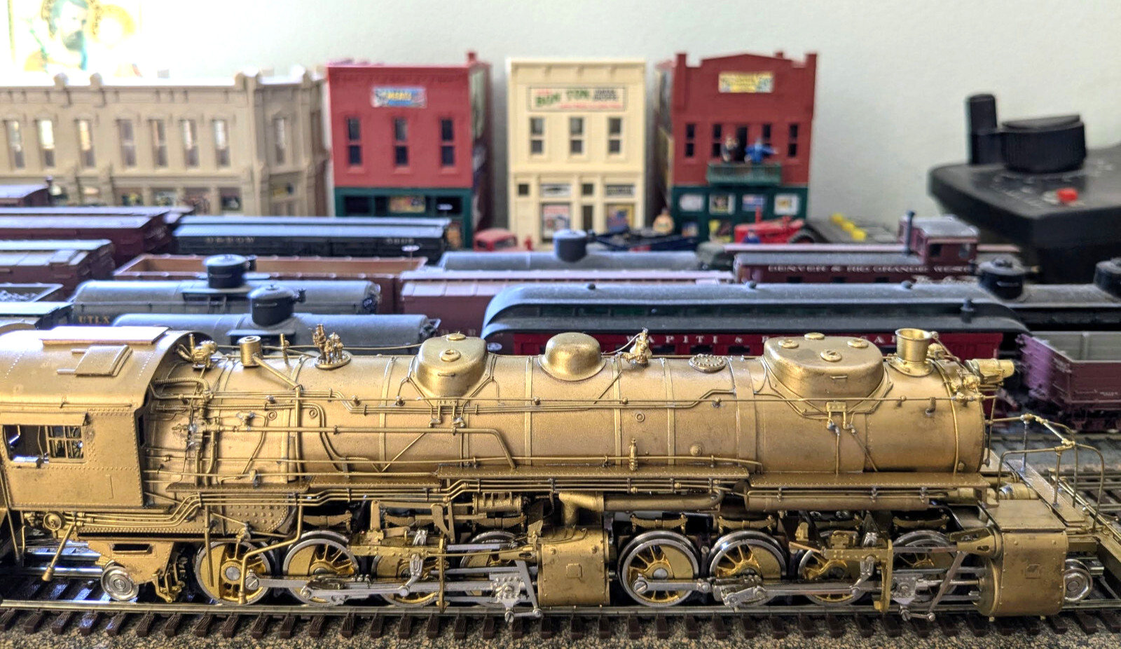 **1 OF ONLY 100! HALLMARK BRASS MP 4000 CLASS 2-8-8-2 HO **CAN MOTOR *RUNS G@@D!