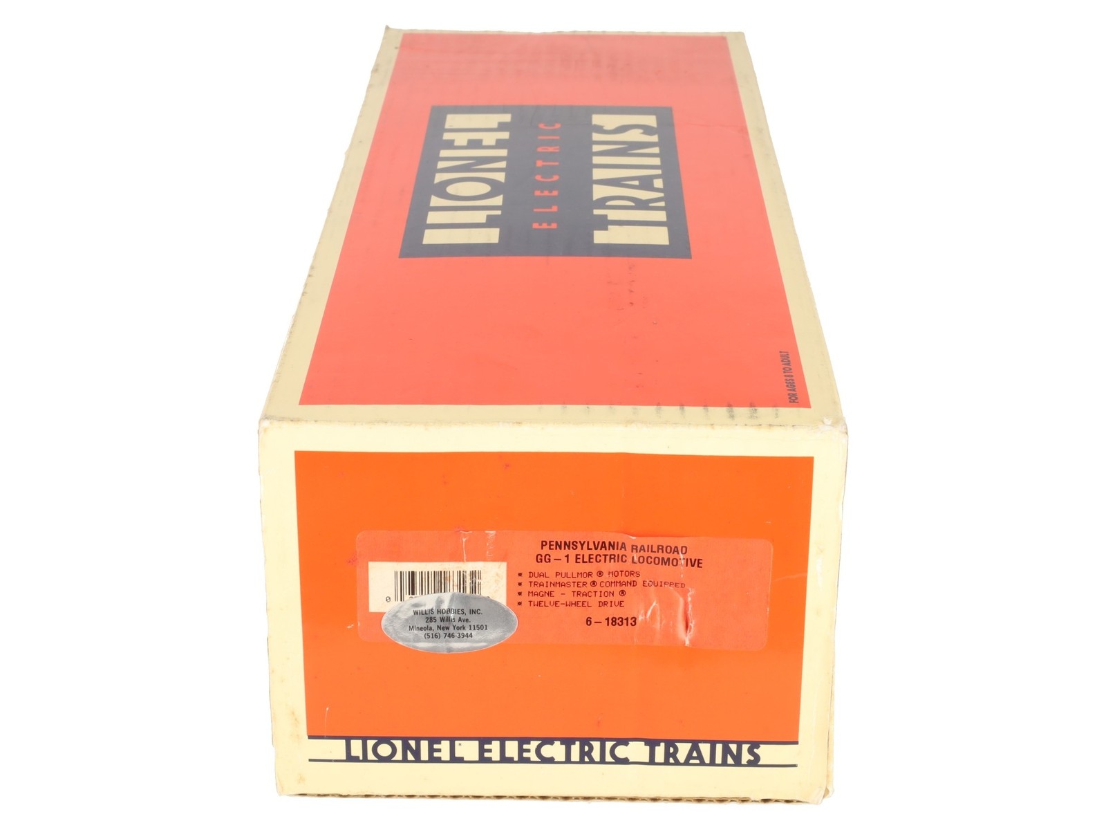 Lionel 6-18313 O Gauge Pennsylvania GG-1 Electric Locomotive #4907 with TMCC EX