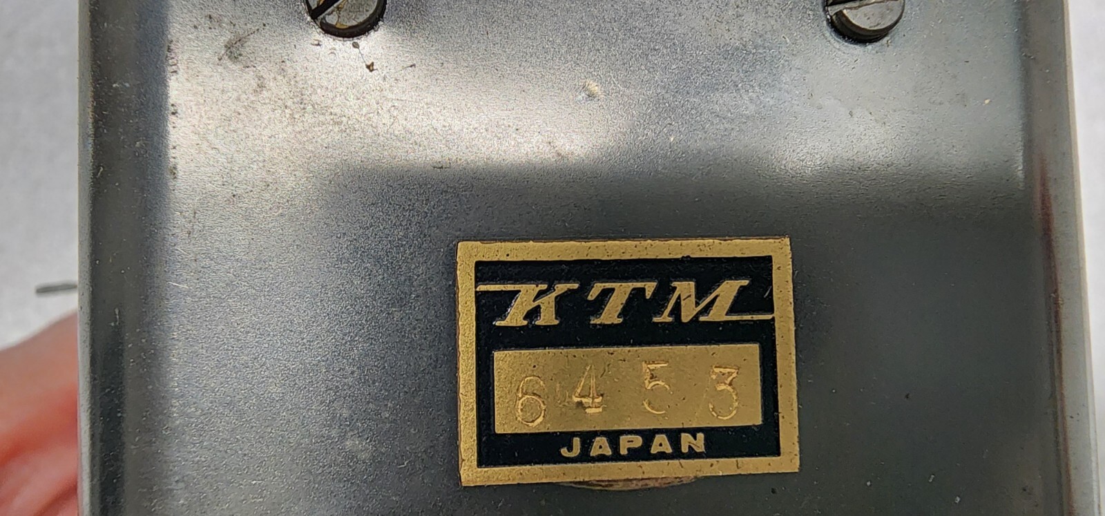 Vintage U S Hobbies KTM Brass Locomotive # 6453 Unpainted – O Scale