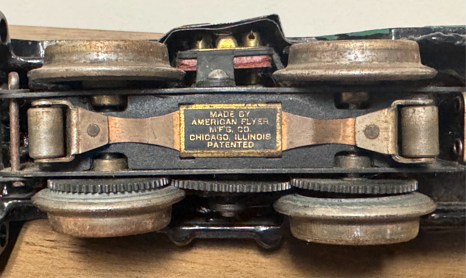 American Flyer Prewar O Gauge Cast Iron Locomotive Engine Needs Repair