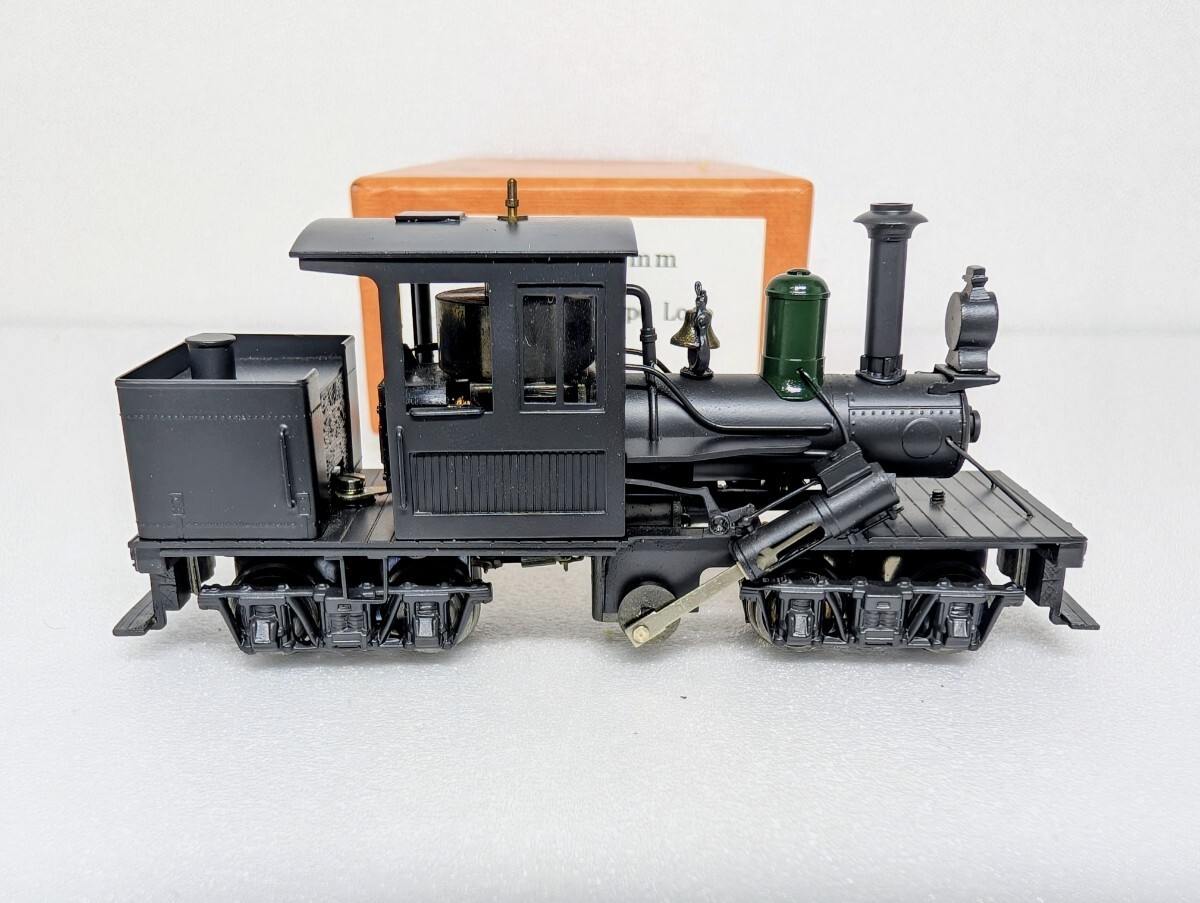 Sugiyama Model 14-Ton Climax Geared Steam Locomotive HO Narrow 9mm Tested #127