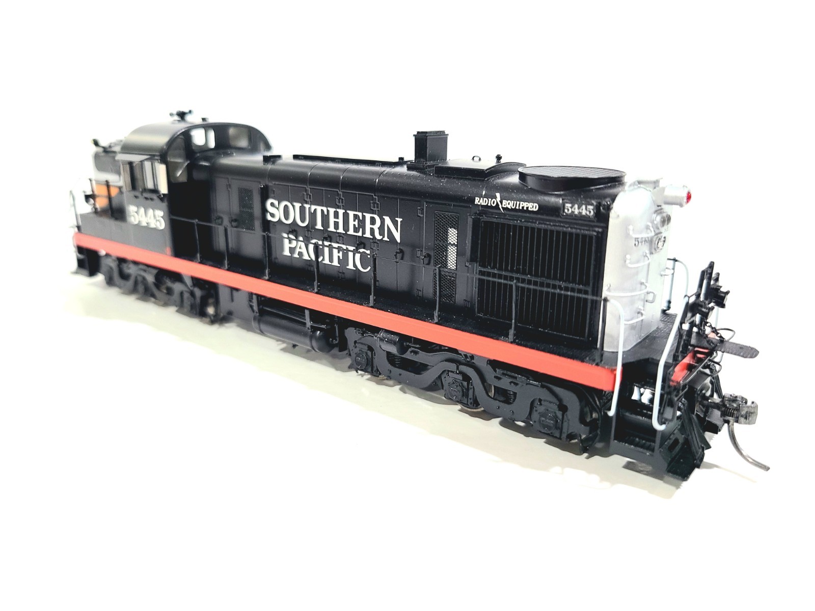 Division Point SP RSD-5 Southern Pacific Black Widow #5445 HO Brass #DP-8776