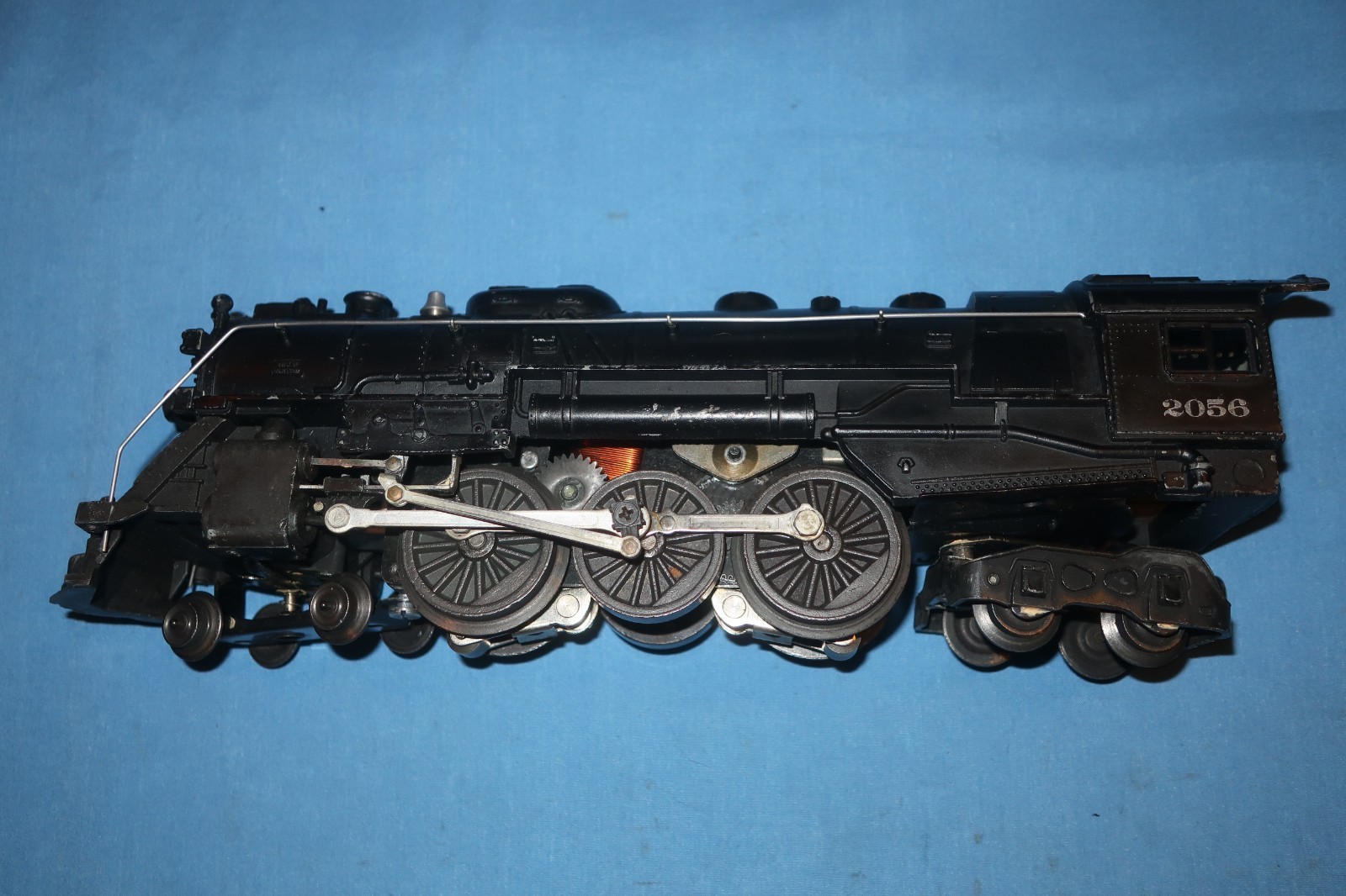 Lionel #2056 Hudson Steam Locomotive. Runs and Smokes Well
