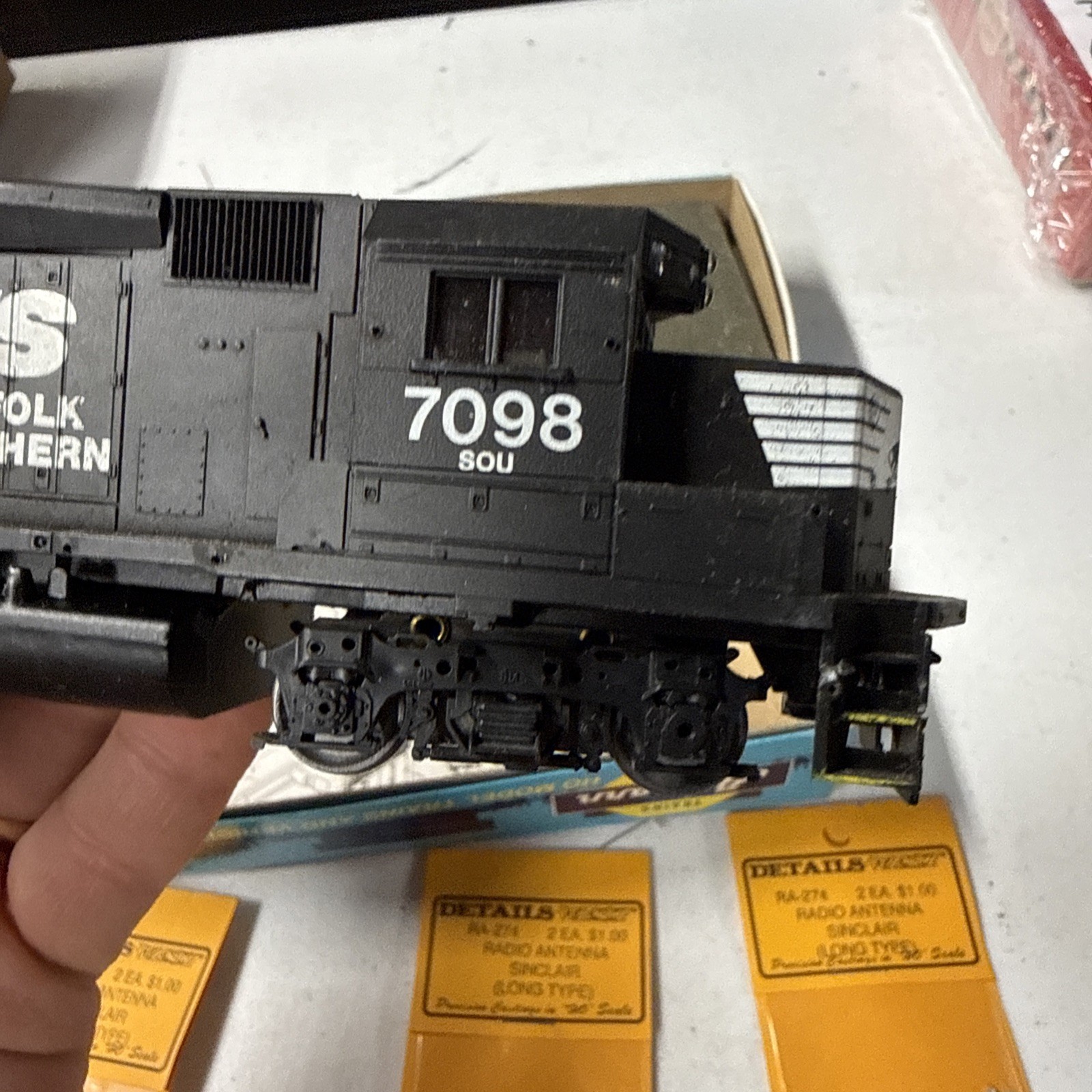 Athearn Gp50 Ho Scale 4630 Norfolk Southern Units For Parts 4600 Dummy