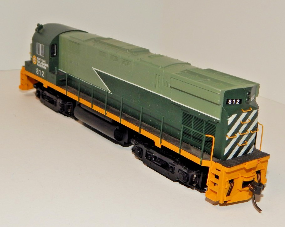 Atlas Silver HO #550263 BC Rail Alco C425 RTR #812 Very Good condition