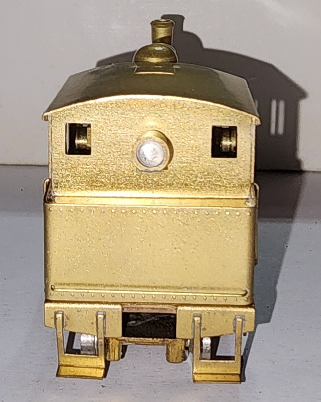 SIDE TANK LOCOMOTIVE 2-6-2 HO KEN KIDDER BRASS VINTAGE NEW