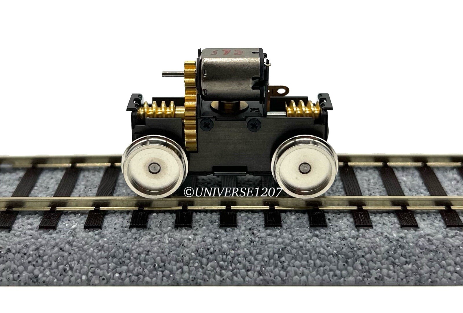 H0/OO/On30/Oe Aru 16.5mm Gauge Locomotive Power Drive Chassis 26mm/9.5mm HO 0e