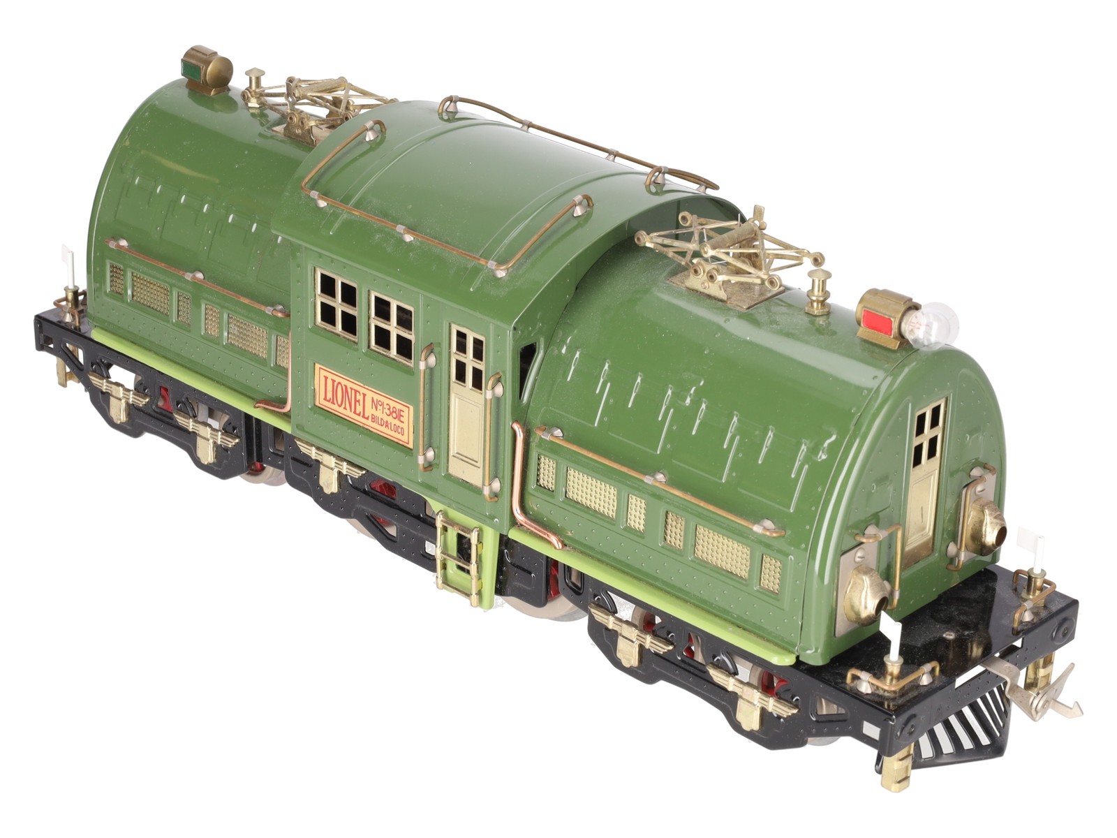 Lionel 6-13102 Standard Gauge I-381E 4-4-4 Two Tone Green Electric Locomotive EX