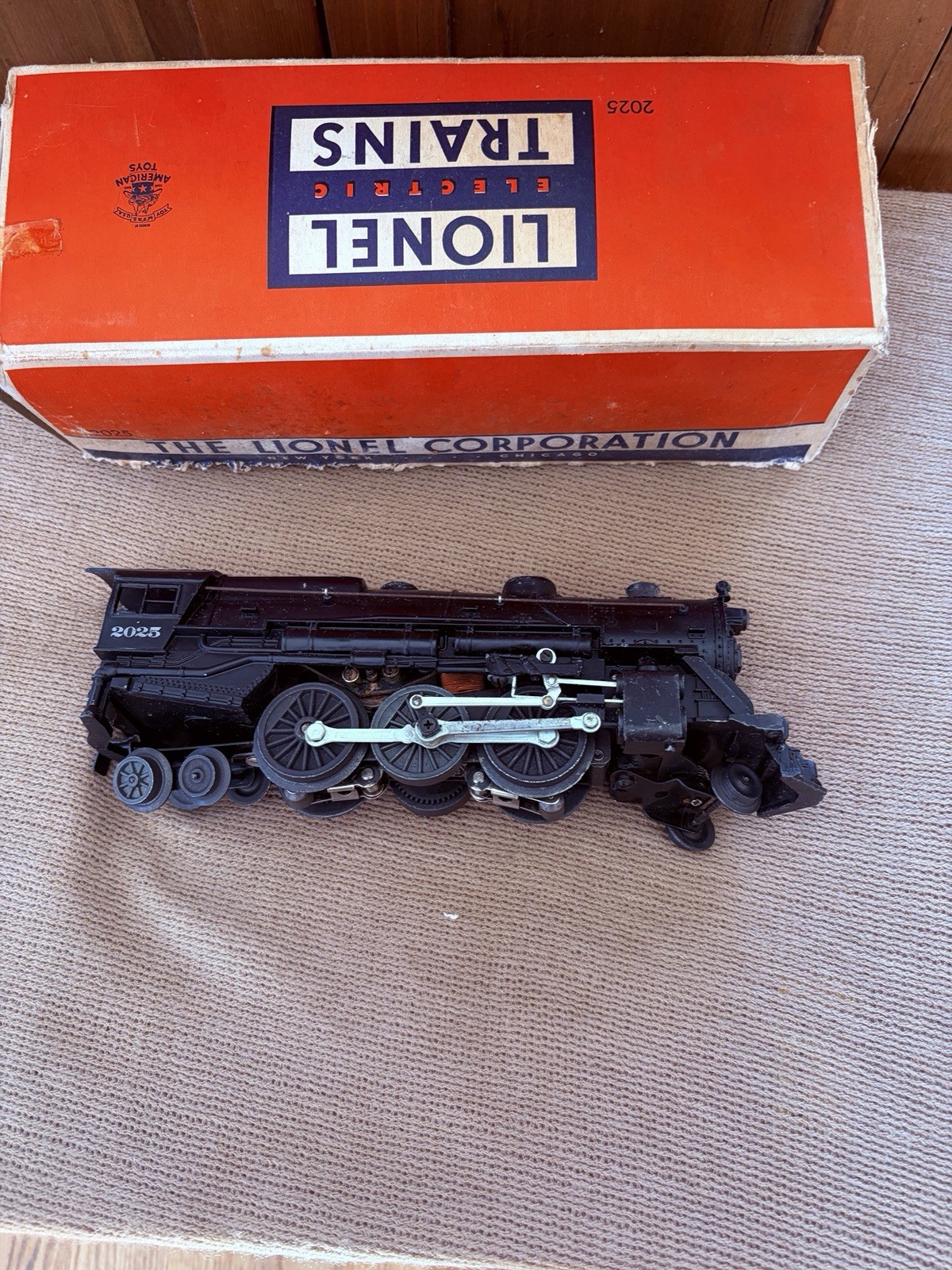 Engine No 2025 With tender 6466W Set with Boxes
