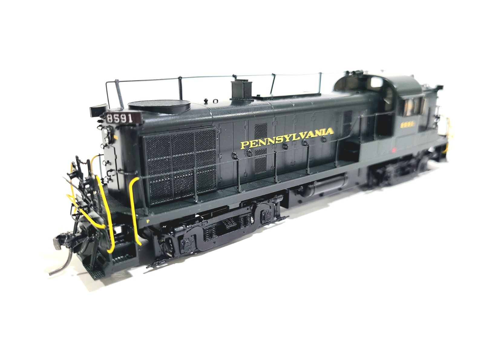 Division Point PRR Alco RS-3 Pennsylvania Railroad #8591 HO Brass #DP-8783.1 DCC