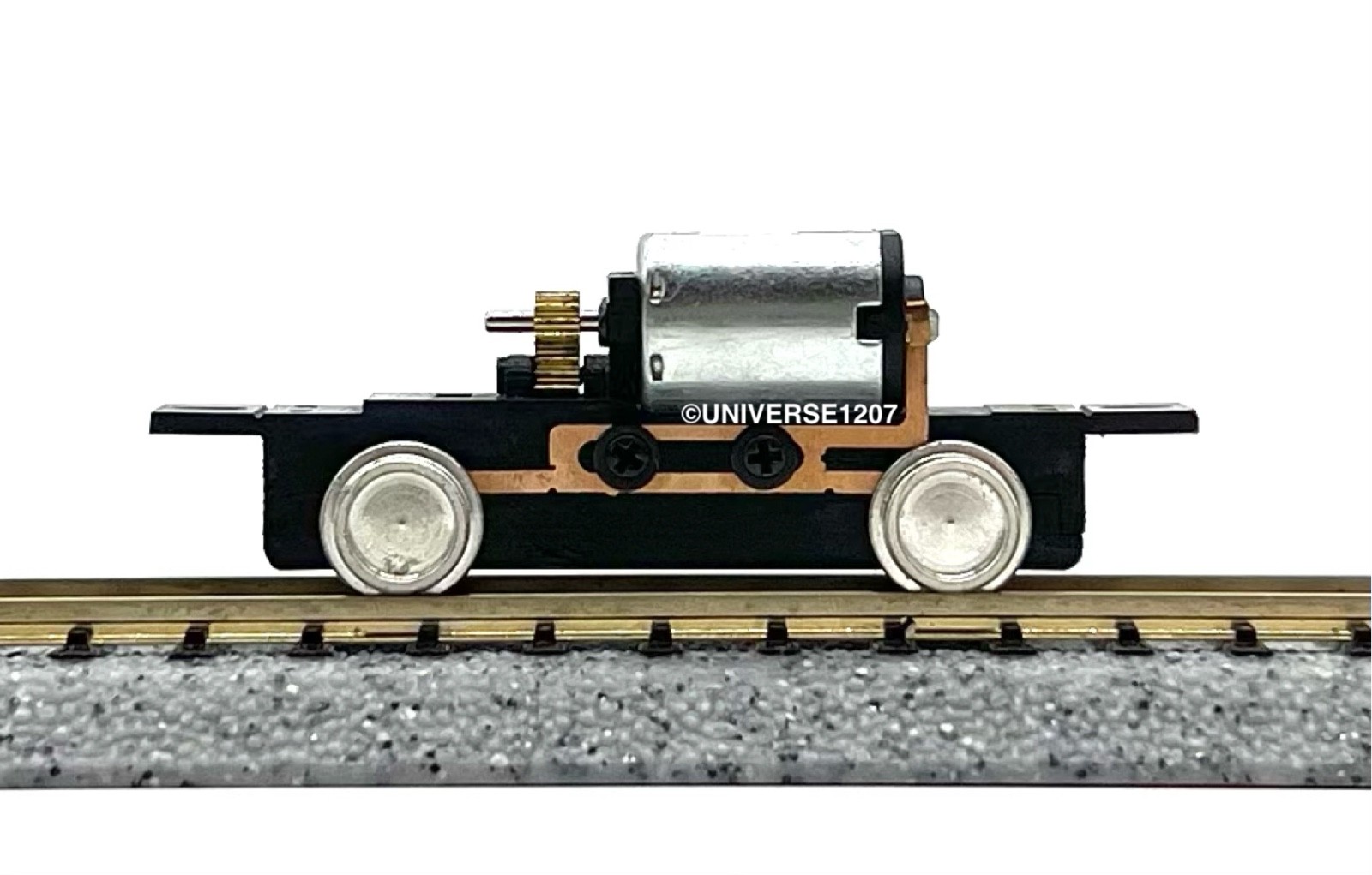 N/HOn30/HOe/009 Gauge 0-4-0 Locomotive Power Drive Chassis 20mm/6mm H0e Engine
