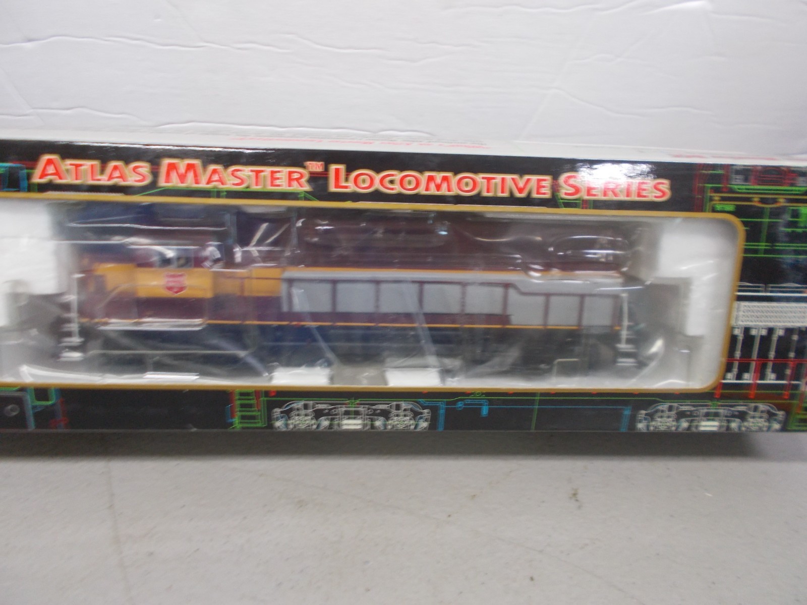 ATLAS MASTER # 9722~WISCONSIN CENTRAL GP-40 LOCOMOTIVE # 3005 WITH DCC~HO SCALE