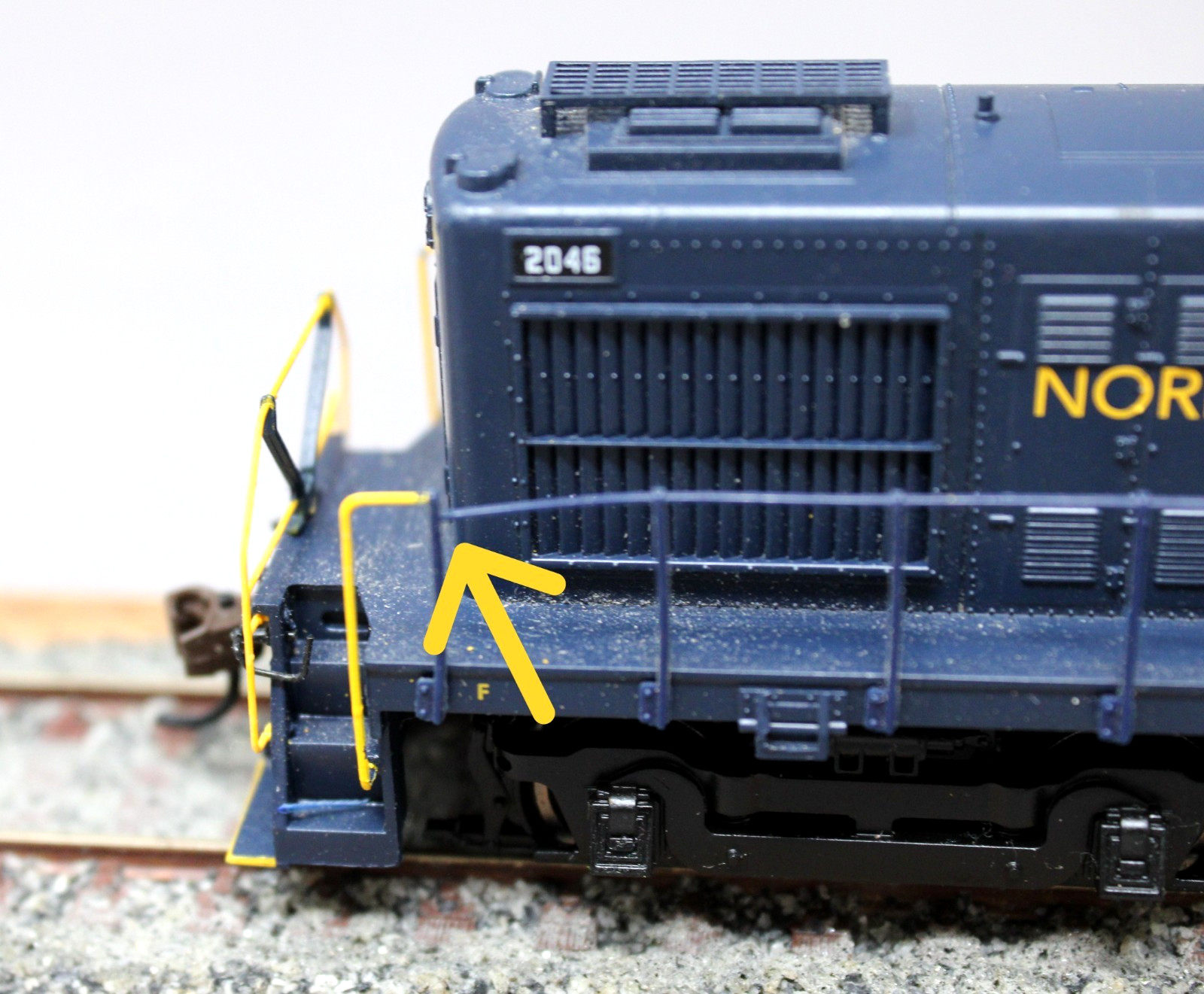 BACHMANN #63108 RARE Norfolk and Western N&W Alco S4 Diesel #2046, DCC READY C8