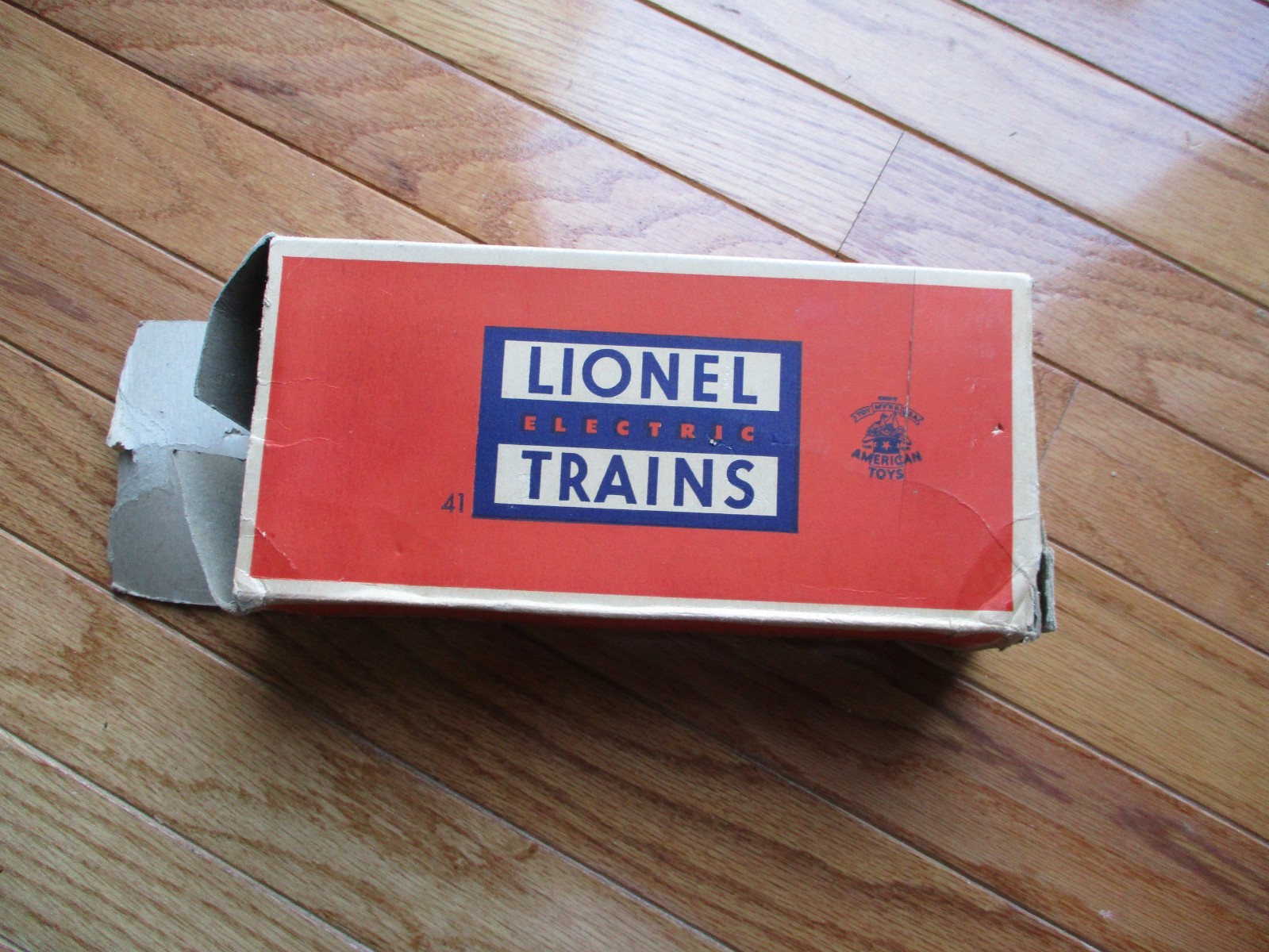 LIONEL U.S. ARMY GAS TURBINE UNIT No. 41 ORIGINAL BOX & INSTRUCTIONS